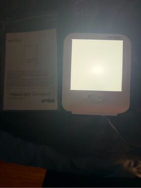Verilux HappyLight Compact Energy Lamp — White